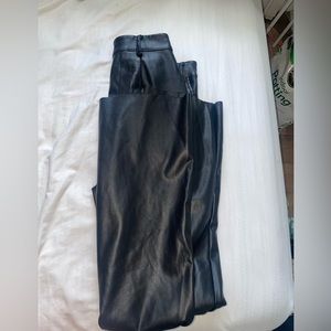 Meshki leather pants. Bootcut size medium